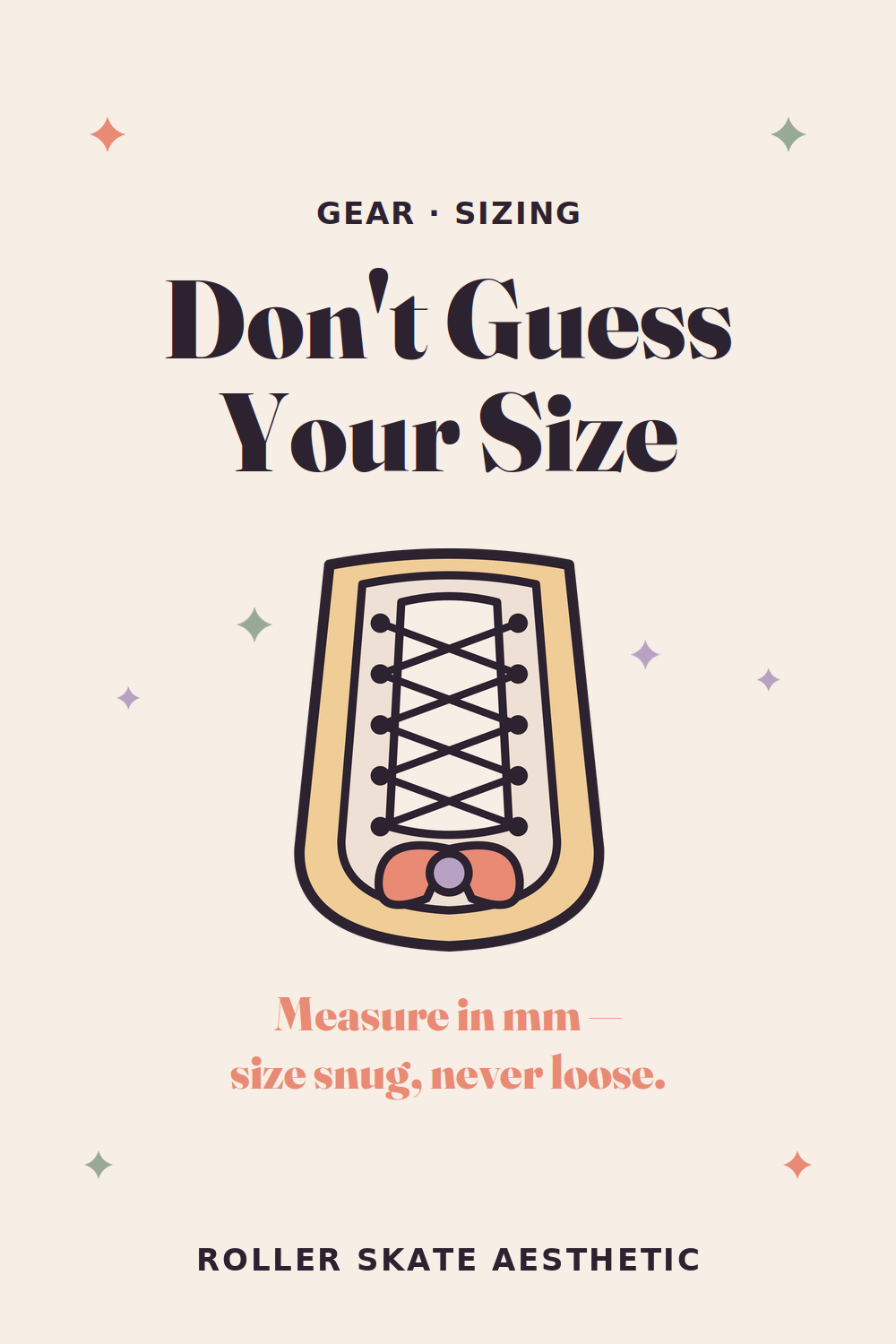 How to size roller skates