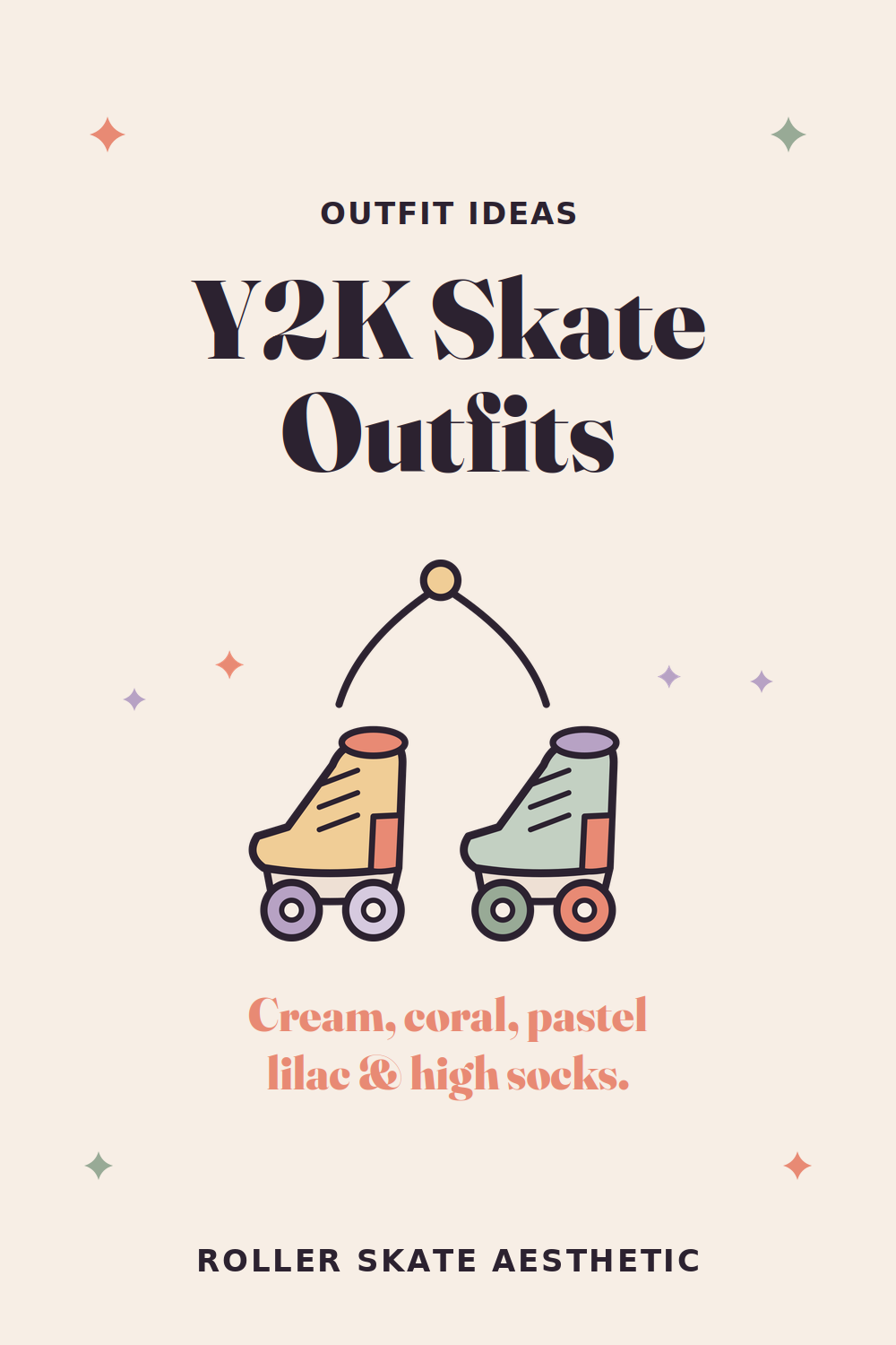 Y2K roller skate outfit ideas